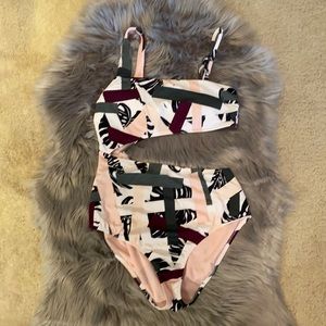 NWOT Athleta One Piece Bathing Suit M